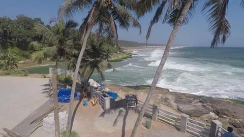 Sea Coast Near Azhimala Shiva Temple | Kerala