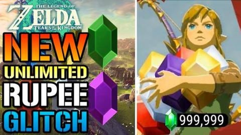 NEW Unlimited Rupee Glitch! In Zelda: Tears Of The Kingdo...