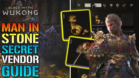DONT MISS THIS SECRET VENDOR! The "Man In Stone" RARE Cur...