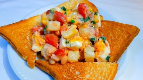 Super Easy And Quick Healthy Potato, Tuna Salad Recipe. Q...