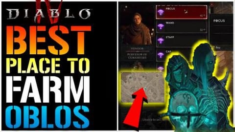 Diablo 4: Best Place To Farm "Murmuring Obols" Super FAST...