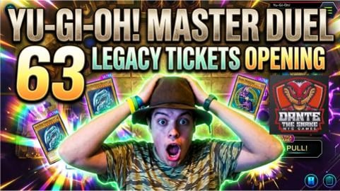 Yu-Gi-Oh! Master Duel Opening 63 Bonus Pack tickets!