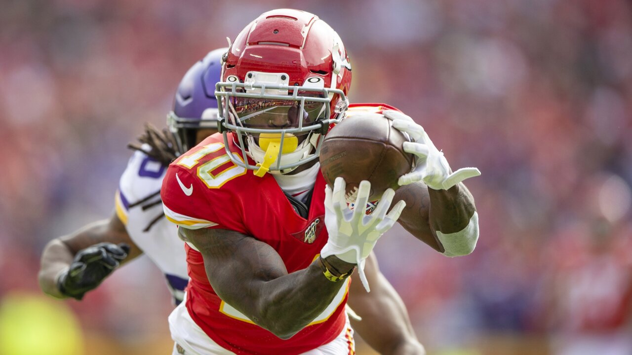 How fast is Tyreek Hill? 'The Cheetah' lives up to 40 time, Next Gen Stats  speed with Chiefs