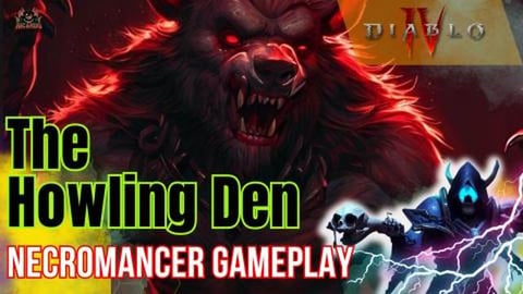 Diablo 4 Necromancer Gameplay The Howling DEN 13