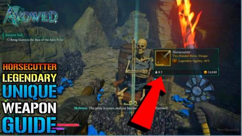 Avowed: "Horsecutter" Legendary Unique Weapon Guide! How ...