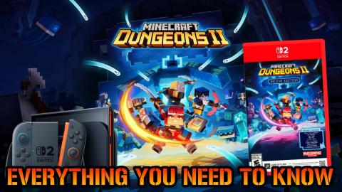 Minecraft Legends 2 Switch 1 & 2 DETAILS! FPS, Resolution...