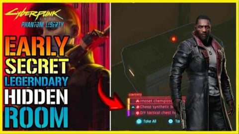Cyberpunk 2077_ Phantom Liberty - EARLY SECRET Legendary ...