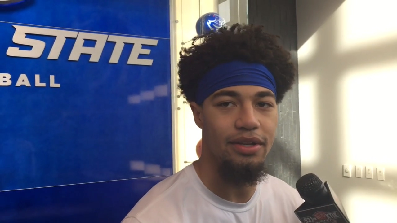 Boise State football WR Khalil Shakir on his versatile weapon role