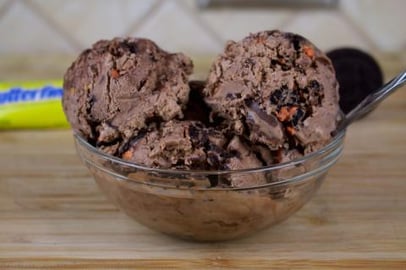 Halloween Candy Chocolate Ice Cream