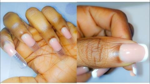 Polygel French Nails Ft Modelones