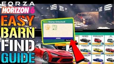 Forza Horizon 6: How To Unlock "Barn Finds" EASY Ford Sie...