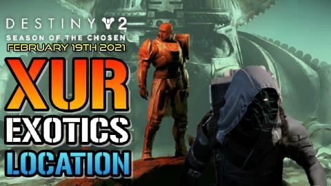 Destiny 2: XUR New EXOTICS & Location | Where Is XUR Toda...