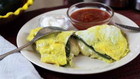 Chili Relleno Omelet | It's Only Food with Chef John Poli...