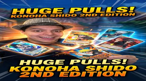 Naruto Mythos TCG Opening Konoha Shido Second Edition Boo...