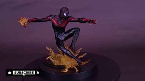 Diamond Select Spider-man Gamerverse Miles Morales PVC Di...