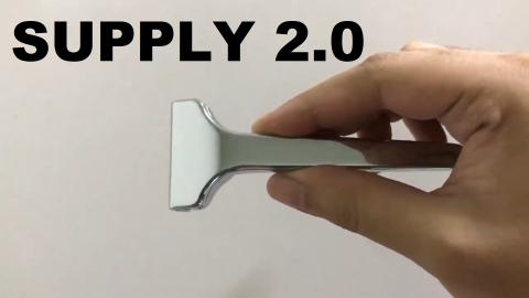 SUPPLY - Single Edge 2.0 Razor TRYING IT OUT!