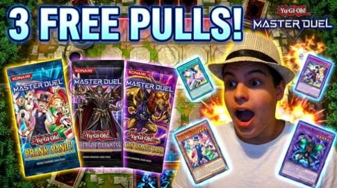 Yu-Gi-Oh! Master Duel opening 3 secret free pulls!