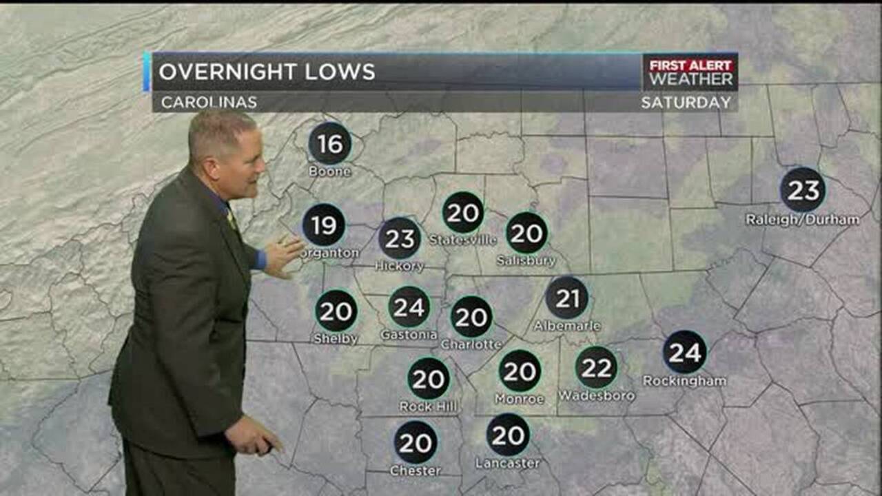 WBTV First Alert Weather forecast 12.9.16 Charlotte Observer