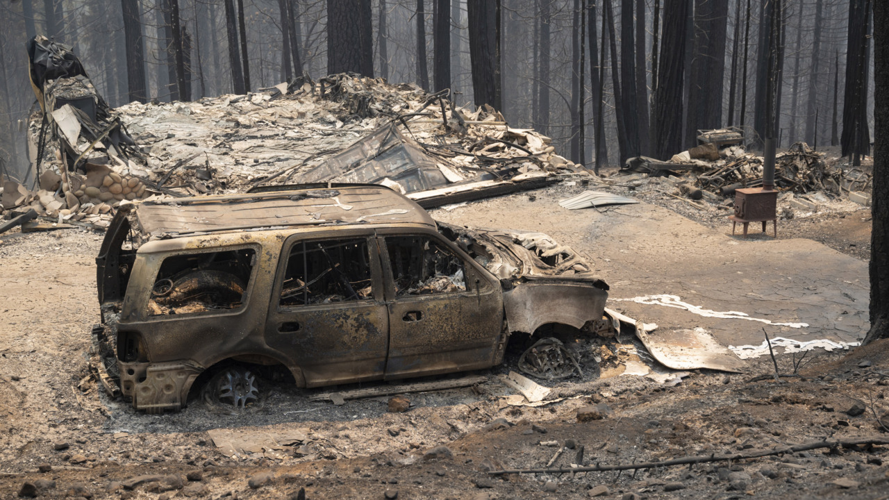 Video See homes burned by Caldor Fire in El Dorado County Fresno Bee