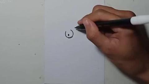 DRAW CARTOON MONSTER 1 #SHORTS