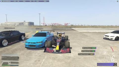 F1 CAR VS SHREK