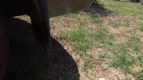 Replacing struts on Husky transport, 2006 Jeep Grand Cher...