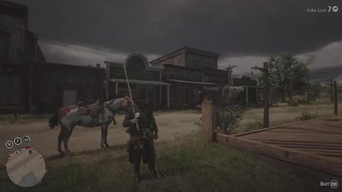 Old Fishing Hack...in Red Dead Online