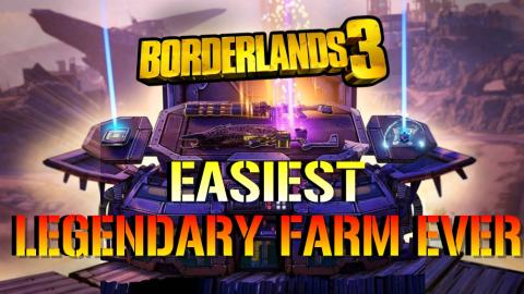 Borderlands 3: Easiest LEGENDARY Farm EVER! UNLIMITED LEG...