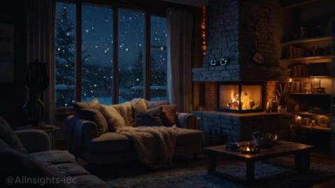 Cozy Winter Lullaby- Soothing Piano Music for Sleeping an...
