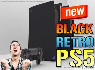 PlayStation 5: Black Retro Inspired Consoles Go On SALE T...