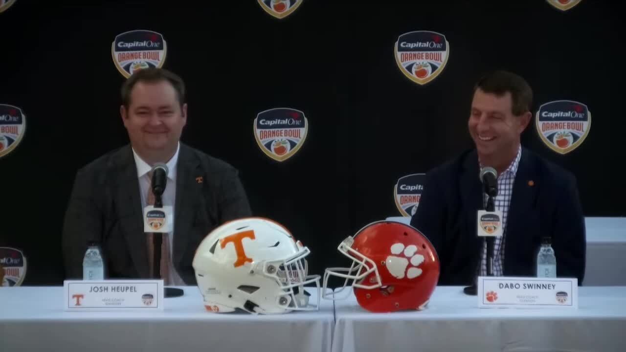 Tennessee vs. Clemson odds: Early point spread released for Orange Bowl -  On3