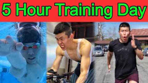 5 Hour Half-Ironman Training!