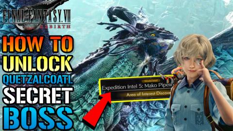 Final Fantasy 7 Rebirth - "Quetzalcoatl" SECRET Grassland...