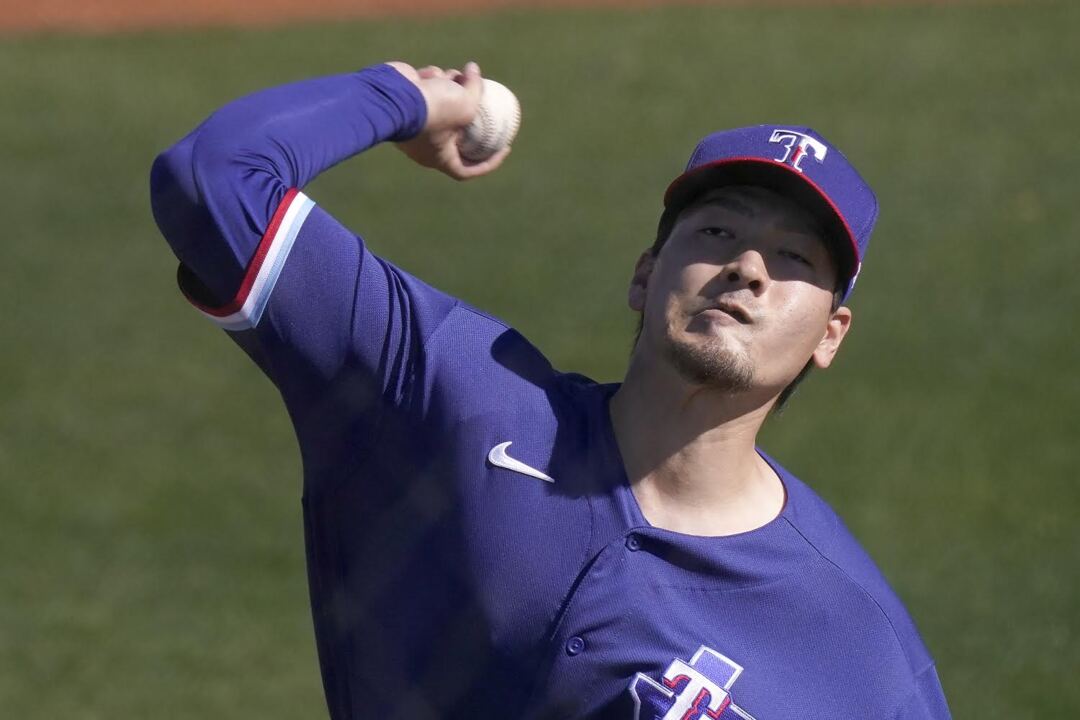 Kohei Arihara adjusting to life with Rangers during his first MLB spring  training