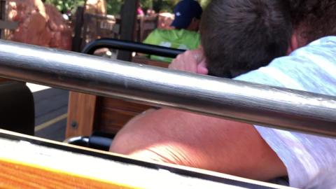 Big Thunder Mountain Railroad in the morning - Disneyland...