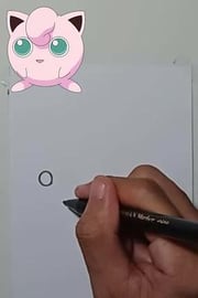 Drawing Pokemon JIGGLYPUFF