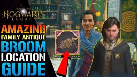 Hogwarts Legacy: Amazing "Family Antique" Broom Location ...