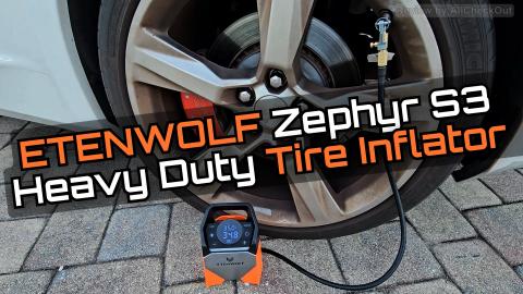 ETENWOLF ZEPHYR S3 Tire Inflator Unboxing and Full Tutori...