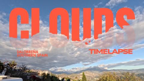 Afternoon Clouds in Salobrena Southern Spain