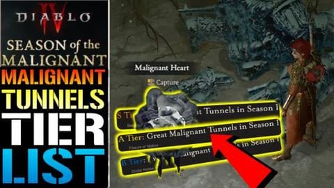 Diablo 4: Season 1 Malignant Tunnels TOP Tier List For Fa...