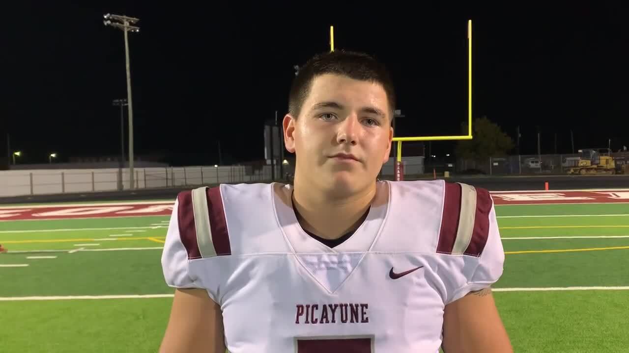 Picayune high school football quarterback discusses season Biloxi Sun Herald