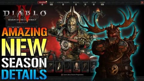 Diablo 4: Season Of The Construct Looks Amazing! New Loot...