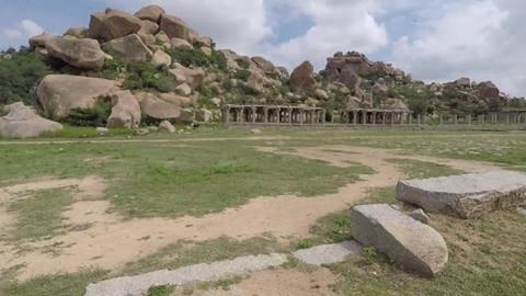 Courtesan Street I Hampi