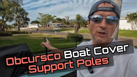Obcursco Boat Cover Support Poles Review — Heavy Duty &...