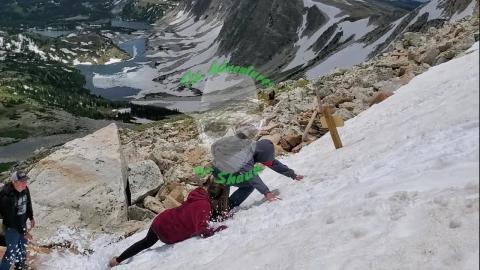 MEDICINE BOW PEAK HIKE IN SNOWY RANGE 