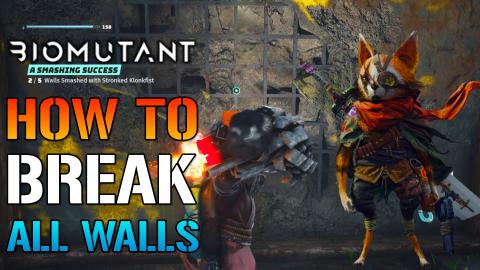 Biomutant: How To Break Down All Types Of Walls (Biomutan...