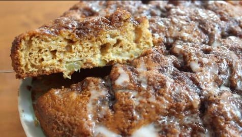 No-Mixer Apple Cinnamon Cake 