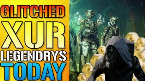Destiny 2: GLITCHED XUR Is Back! Season Of The Witch LEGE...