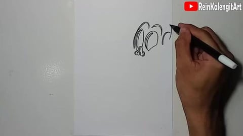 Drawing Graffiti Beer Skull Character