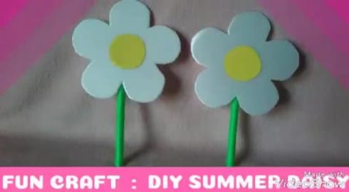 DIY SUMMER DAISY: FUN KID CRAFT